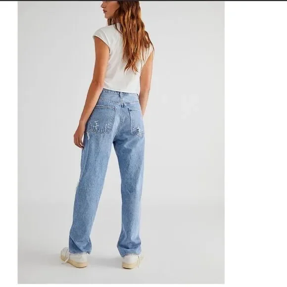 AGOLDE 90s High Rise Waist Straight Loose Fit 25